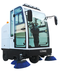 TS-20D PRO電動全封閉駕駛式掃地車