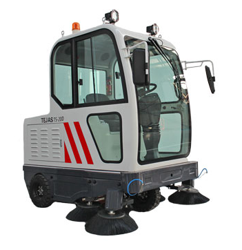 TS-20D/S電動全封閉駕駛式掃地車